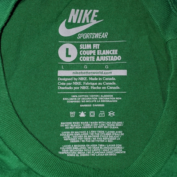Nike Don't Sweat My Swag Sportswear T-Shirt Size L - Picture 3 of 4